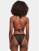 Urban Classics Bikini Ladies Rib Babylock Triangle zwart