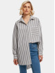Urban Classics Blouse & Chemise Ladies Oversized Stripe blanc