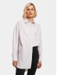 Urban Classics Blouse & Chemise Ladies Oversized Stripe blanc