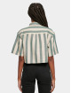 Urban Classics Blouse Ladies Short Oversized groen