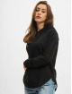 Urban Classics Bluzy z kapturem Ladies Oversized Terry czarny