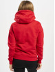 Urban Classics Bluzy z kapturem Ladies czerwony