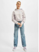 Urban Classics Bluzy z kapturem Ladies Short Oversized fioletowy