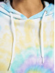 Urban Classics Bluzy z kapturem Ladies Tie Dye kolorowy