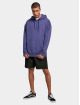 Urban Classics Bluzy z kapturem Oversized Sweat niebieski