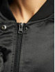 Urban Classics Bomber jacket Ladies Short Oversized Satin black