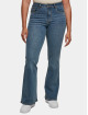 Urban Classics Boot cut jeans Ladies High Waist Flared blauw