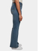 Urban Classics Boot cut jeans Ladies High Waist Flared blauw