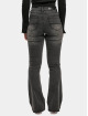 Urban Classics Bootcut farkut Ladies High Waist Flared Denim Pants Loose musta
