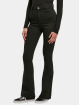 Urban Classics Bootcut Jeans Ladies Super Stretch Bootcut Denim black