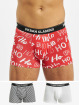 Urban Classics Boxer Boxer Shorts 3-Pack Hohoho rouge
