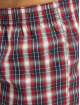 Urban Classics Boxer Short Woven Plaid  2-Pack red