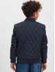 Urban Classics Bundy na přechodné roční období Boys Diamond Quilt Nylon modrý