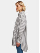 Urban Classics Camicia/Blusa Ladies Oversized Stripe bianco