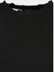 Urban Classics Camiseta de manga larga Girls Short Rib negro