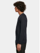 Urban Classics Camiseta de manga larga Knitted Raglan negro
