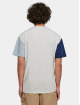 Urban Classics Camiseta Organic Oversized Colorblock gris