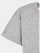 Urban Classics Camiseta Boys Long Shaped Turnup 2-Pack gris