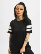 Urban Classics Camiseta Stripe Mesh negro