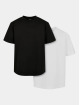 Urban Classics Camiseta Boys Tall 2-Pack negro
