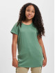 Urban Classics Camiseta Girls Organic Extended Shoulder verde