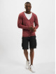 Urban Classics Cardigan Spray Dye Slub rouge