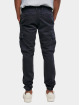 Urban Classics Cargo pants Washed Cargo Twill blå