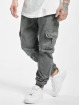 Urban Classics Cargohose Cargo Jogging grau
