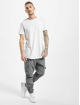 Urban Classics Cargohose Cargo Jogging grau