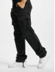 Urban Classics Cargohose Camouflage schwarz