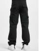 Urban Classics Cargohose Camouflage schwarz