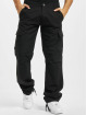 Urban Classics Cargohose Camouflage schwarz