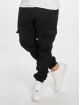 Urban Classics Cargohose Cargo Jogging schwarz