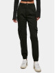 Urban Classics Cargohose Ladies Cotton Twill Utility schwarz