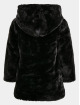 Urban Classics Chaqueta de invierno Girls Hooded Teddy Coat negro