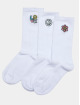 Urban Classics Chaussettes Peace Icon blanc