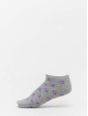 Urban Classics Chaussettes Recycled Yarn Flower Invisible 4-Pack gris