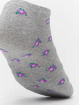Urban Classics Chaussettes Recycled Yarn Flower Invisible 4-Pack gris