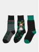 Urban Classics Chaussettes Christmas Dog Kids 3-Pack multicolore