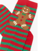 Urban Classics Chaussettes Christmas Overknees rouge