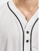 Urban Classics Chemise Baseball Mesh blanc