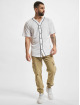 Urban Classics Chemise Baseball Mesh blanc