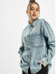 Urban Classics Chemise Oversized bleu