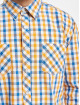 Urban Classics Chemise Tricolor Big Checked bleu