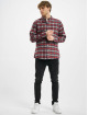 Urban Classics Chemise Plaid Cotton gris