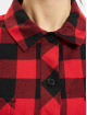 Urban Classics Chemise Ladies Short Oversized Check noir