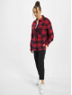 Urban Classics Chemise Ladies Check rouge