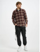 Urban Classics Chemise Checked Campus rouge