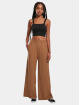 Urban Classics Chino Ladies Rib bruin