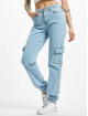 Urban Classics Chino bukser Ladies Organic Stretch Denim blå